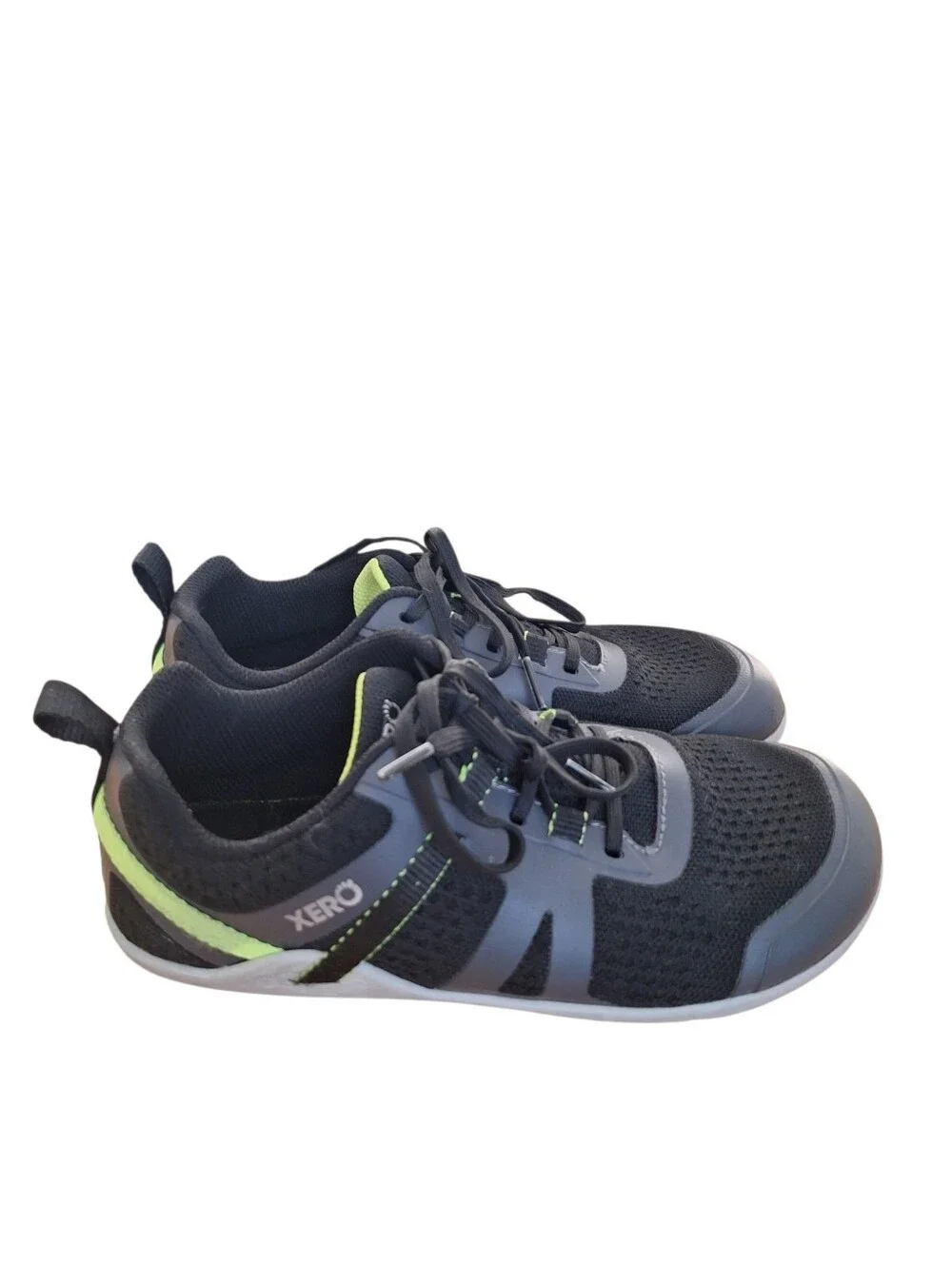 XERO Prio Women's Barefoot Running Athletic Shoes Black Gray Size 8